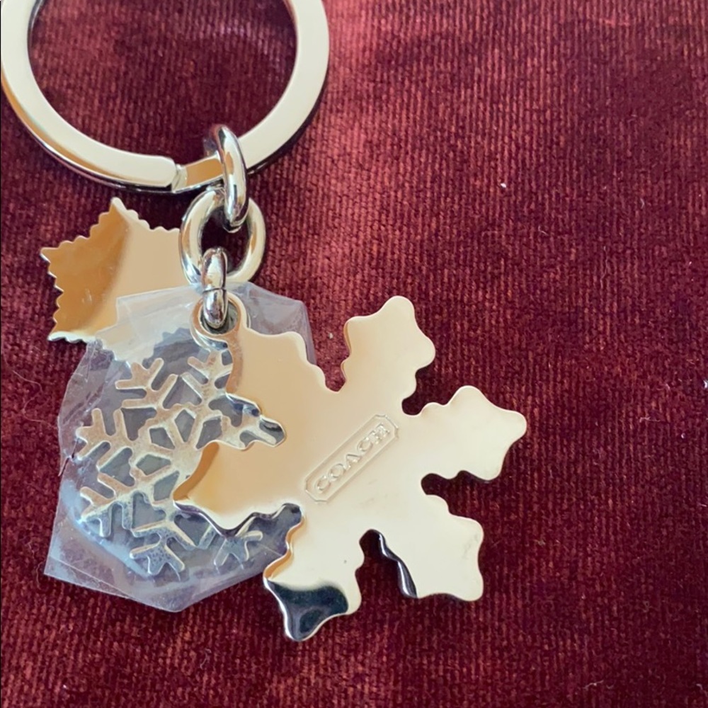 Coach Snowflake Keychain And Pen Set - image 3
